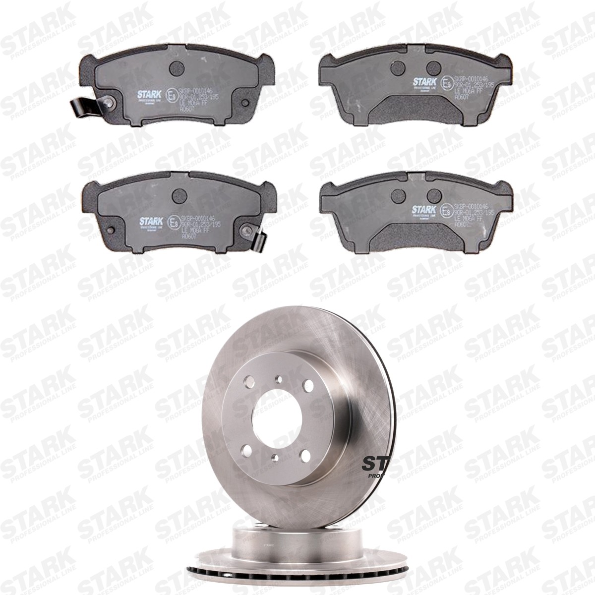 STARK Bremžu komplekts, Disku bremzes SKBK-10993275 Bremžu komplekts STARK SUZUKI SKBK-10993275