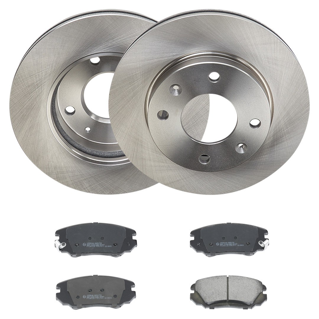 RIDEX Bromssats, skivbroms 3405B3274 3405B3274 RIDEX bromspaket KIA SOUL