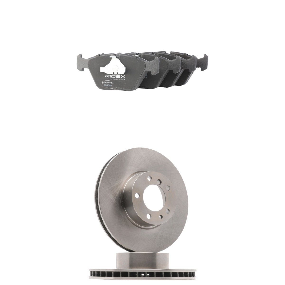 RIDEX Bremseskiver og klodser 3405B3285 Bremseklodser og skiver RIDEX BMW 2-serie 3405B3285