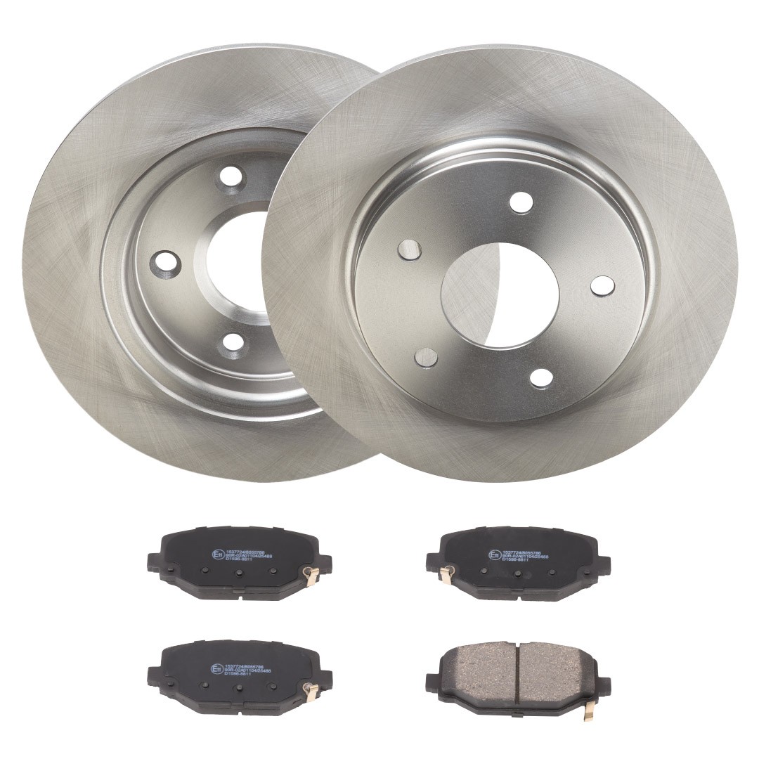 RIDEX Remschijven en blokken 3405B3306 Remblokken en remschijven RIDEX ARTEON 3405B3306 goedkoop