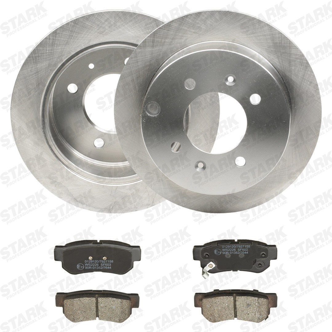 STARK Jarrupalasarja, levyjarru SKBK-10993337 SKBK-10993337 STARK Jarrusarjat KIA CEE'D