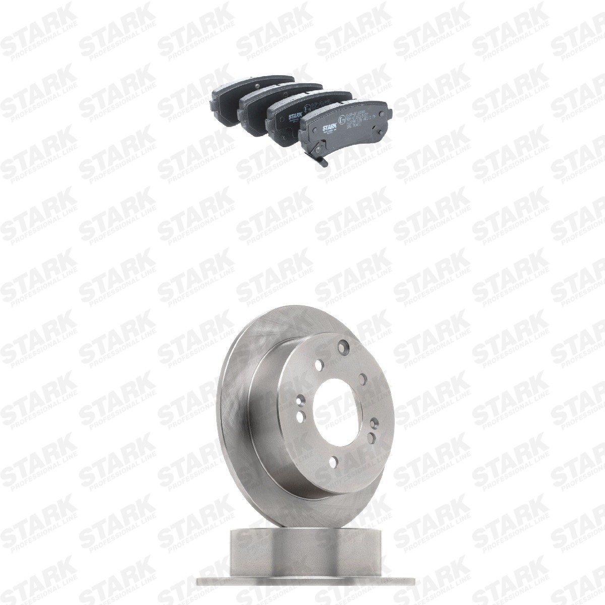 STARK Bremseskiver og -klosser SKBK-10993353 SKBK-10993353 Bremsesett KIA SOUL STARK