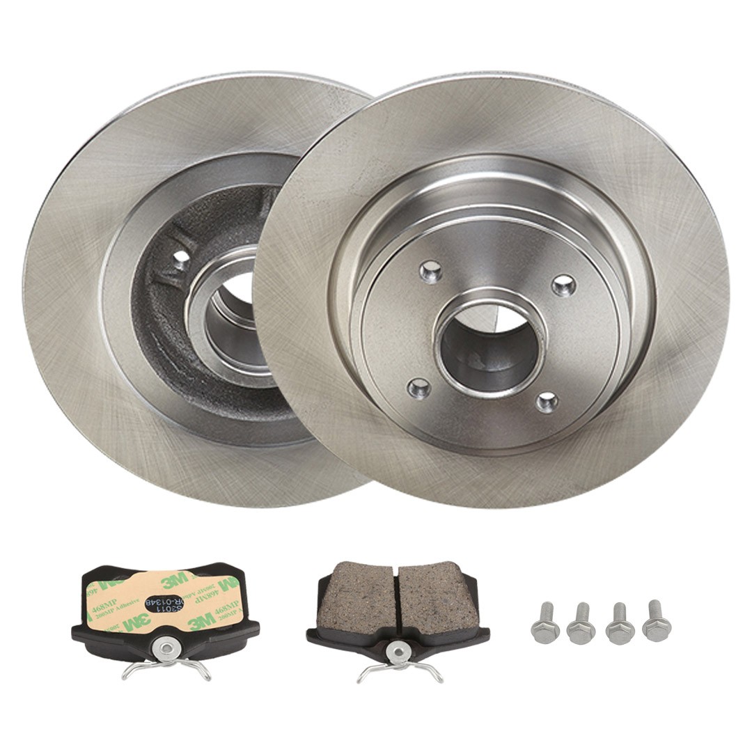 RIDEX Pidurikomplekt, ketaspidur 3405B3363 Pidurikomplekt RIDEX Renault 4 3405B3363
