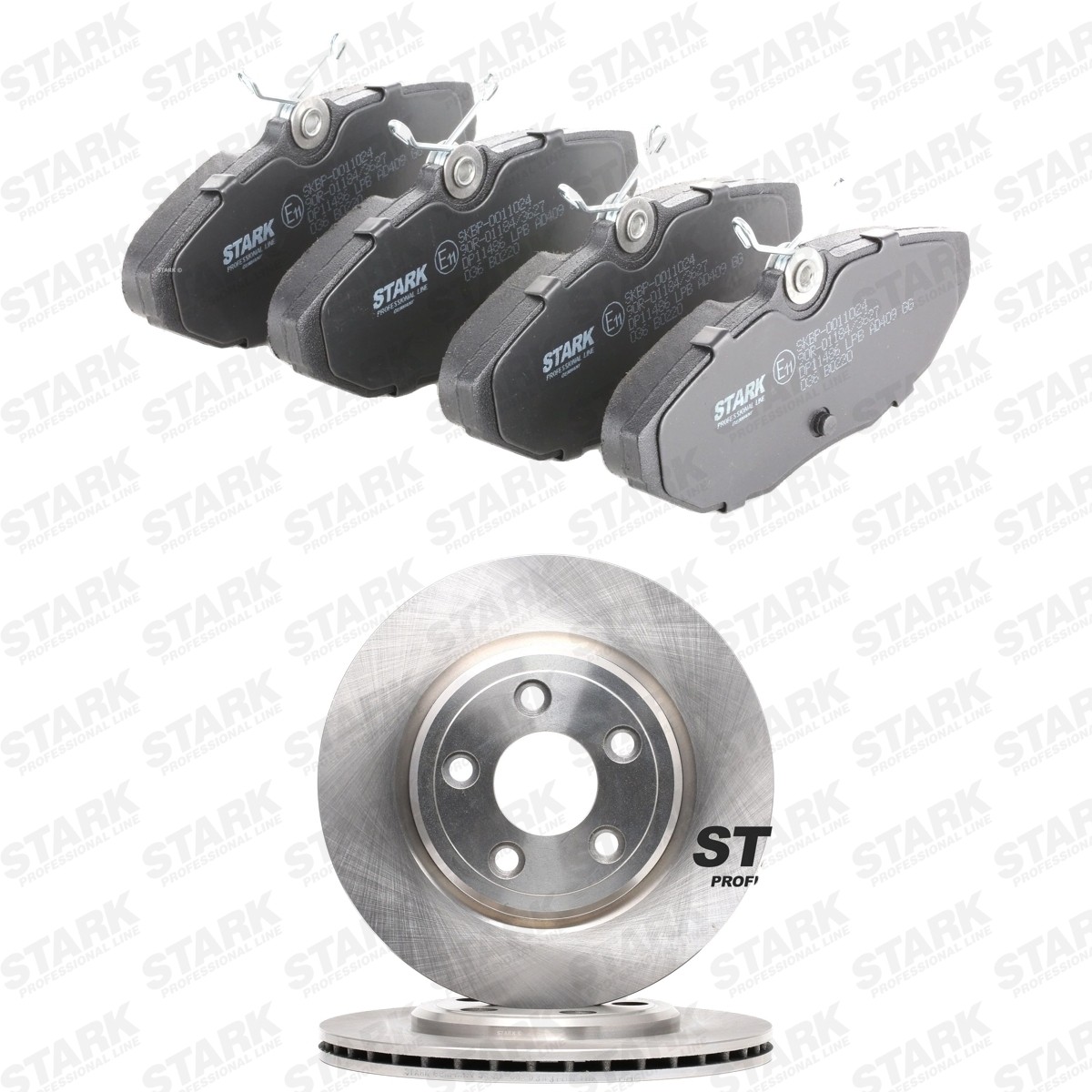 STARK Jarrupalasarja, levyjarru SKBK-10993368 SKBK-10993368 STARK Jarrupalasarja levyjarru JAGUAR XJ