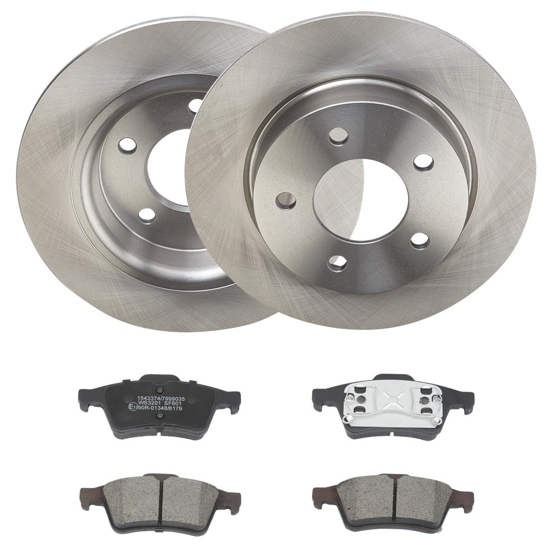 RIDEX Remschijven en blokken 3405B3366 Remblokken en remschijven RIDEX 323 3405B3366 goedkoop