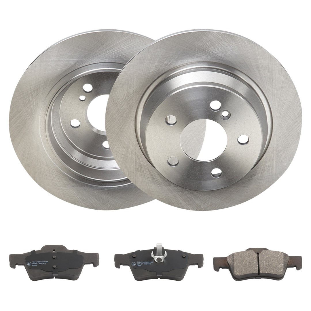 RIDEX Bromssats, skivbroms 3405B3367 3405B3367 RIDEX bromsskivor och -belägg MERCEDES-BENZ VITO