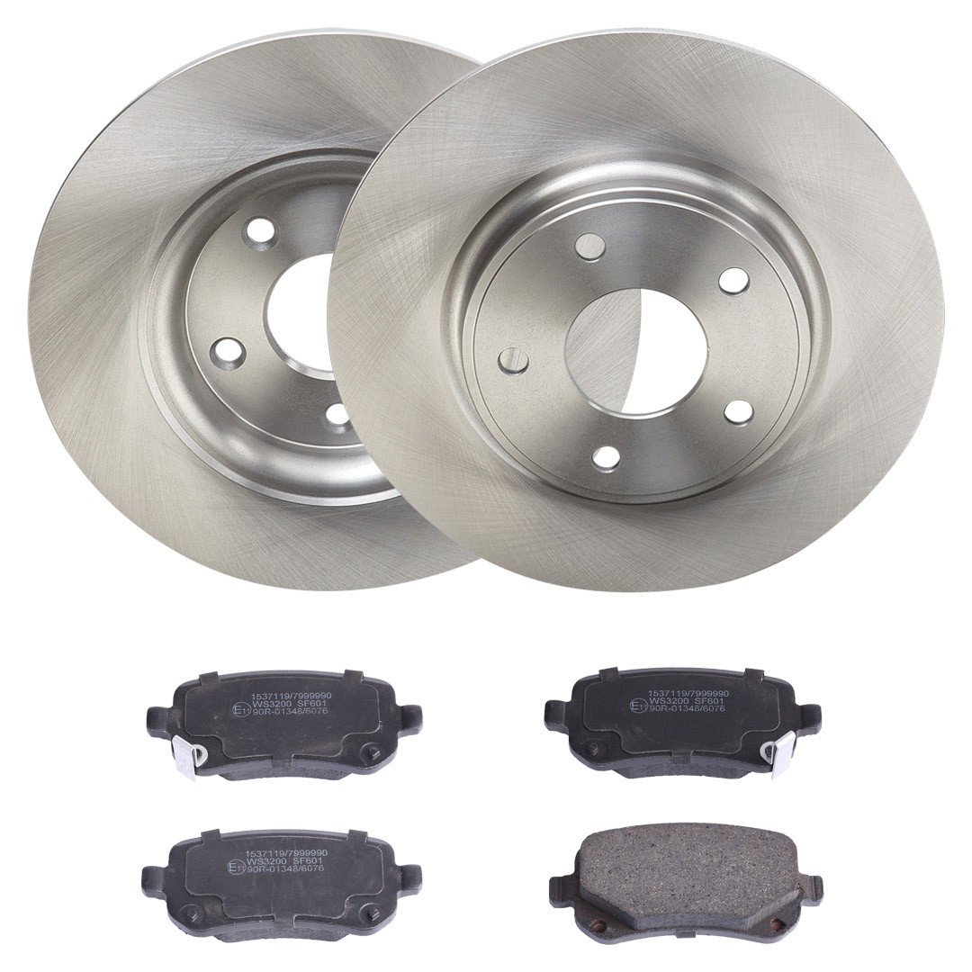 RIDEX Remschijven en blokken 3405B3371 Remblokken en -schijven CHRYSLER RIDEX 3405B3371
