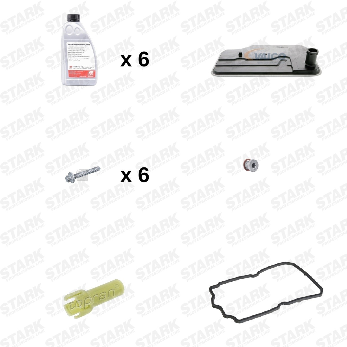 STARK Kit tagliando cambio automatico SKOTK-5040085 SKOTK-5040085 Kit componenti, cambio olio-cambio automatico STARK FIAT IDEA costo