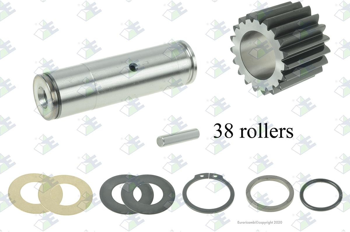 Remondikomplekt, differentsiaal Euroricambi 88170189 Euroricambi 88170189 VOLVO V70 2004 Differentsiaal üksikosad