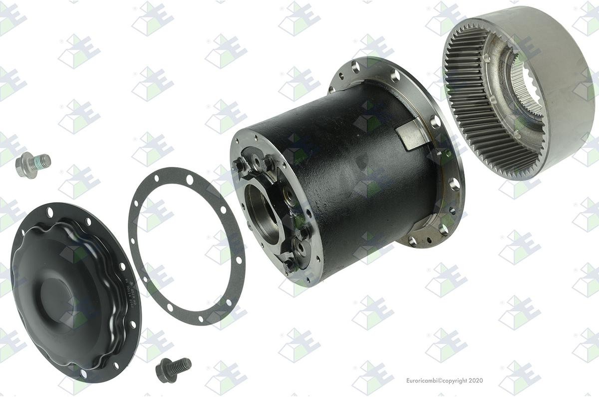 Euroricambi Πλήμνη τροχού 56170612 56170612 Πλήμνη τροχού MERCEDES-BENZ T2 Euroricambi