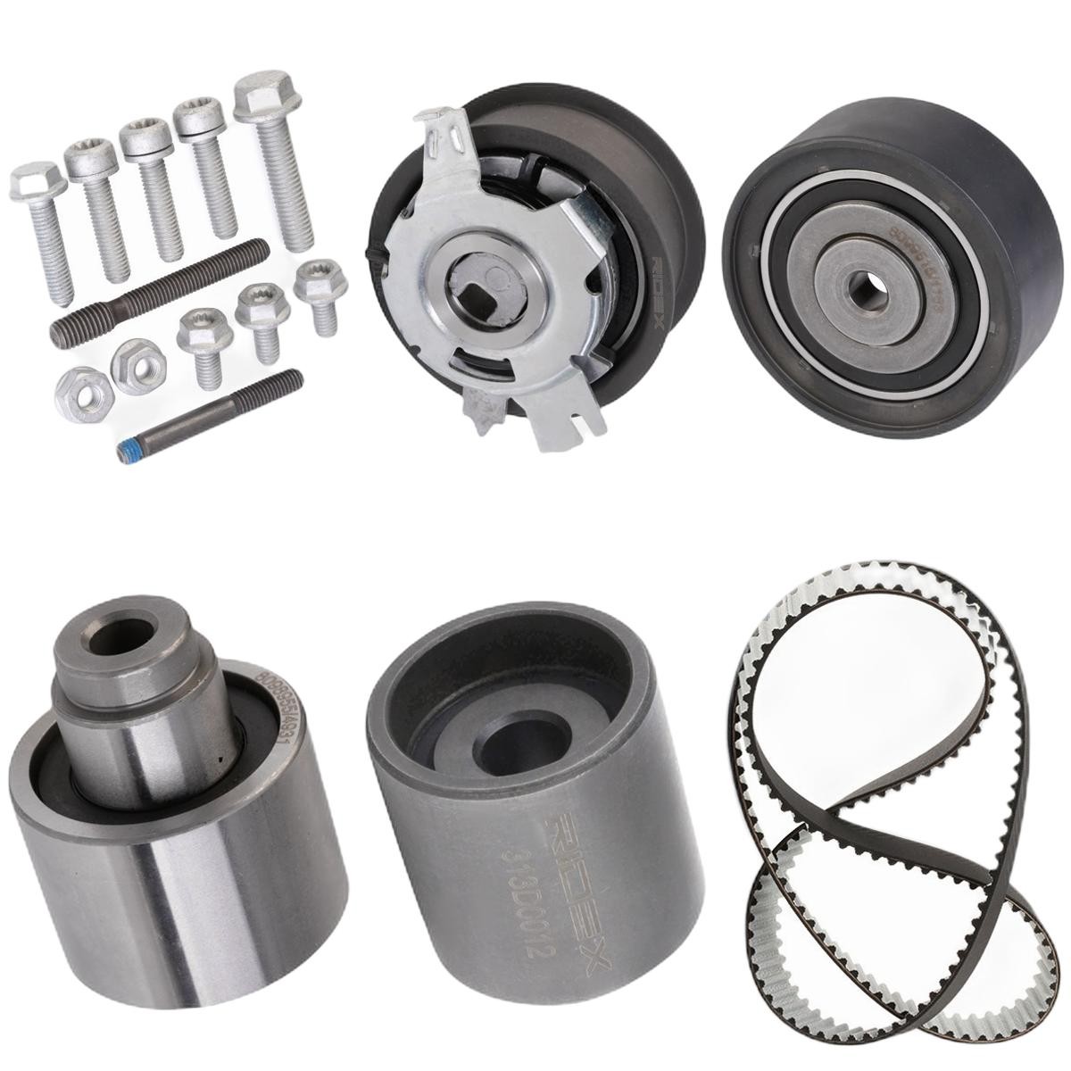 RIDEX Sada ozubeného remeňa 307T0514 307T0514 Rozvodová sada SKODA RAPID RIDEX