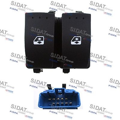 SIDAT Spínač elektrického otvárania okien 5.145461A2 Vypinac na stahovanie okien SIDAT Opel VIVARO 5.145461A2