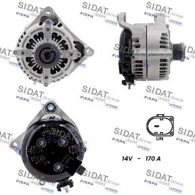 SIDAT Dynamo A12DE1238A2 Dynamo SIDAT BMW X6 A12DE1238A2