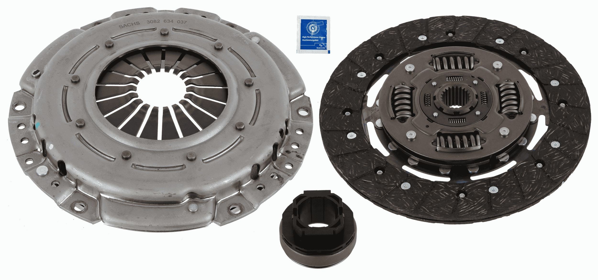 SACHS Σετ συμπλέκτη 3000 951 640 SACHS 3000 951 640 Σετ συμπλέκτη VOLVO 240 Sedan (P242, P244) 2.7 GLT6 141 PS 1980