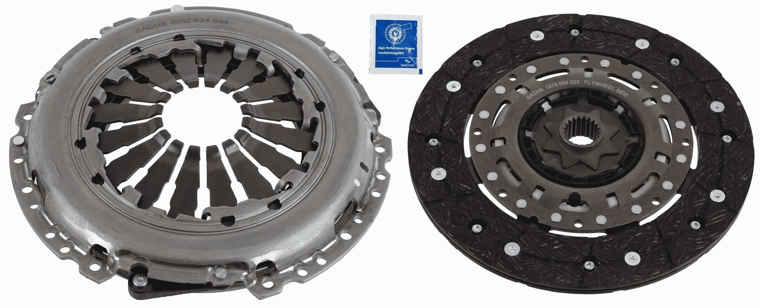 SACHS Σετ συμπλέκτη 3000 951 666 SACHS 3000 951 666 Αγωνιστικός συμπλέκτης Alfa Romeo Giulietta 940 Κουτί φθηνά