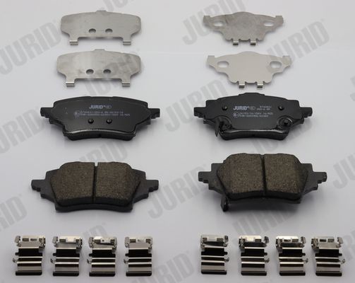 JURID Brake pad set 574043J 574043J JURID brake pads for TOYOTA URBAN CRUISER