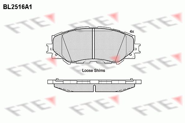FTE Bremžu kluči 9010774 cena Bremžu kluči Toyota ZVW4_ 9010774 FTE