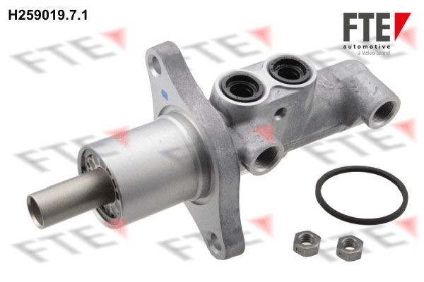 FTE Jarrupääsylinteri 9220357 Jarrupääsylinteri FTE Liittimiä: 2, Männän Ø: 25,4 mm, Alumiini, M14x1