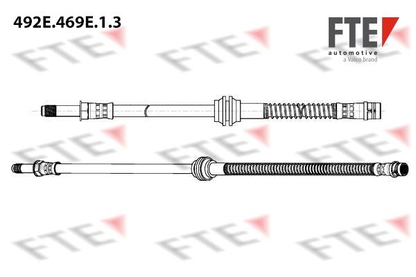 FTE Brake hose 9240702 9240702 FTE brake hose for MERCEDES-BENZ SPRINTER