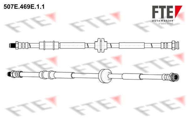 FTE Brake hose 9240727 9240727 FTE brake hose for ALFA ROMEO 145