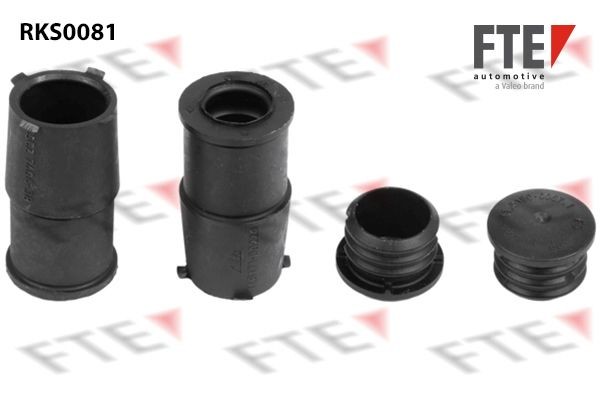 FTE Geleidehulzenset, remklauw 9334542 9334542 Remzadel geleideset PEUGEOT 2008 FTE