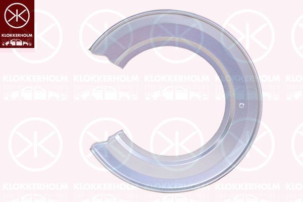 KLOKKERHOLM Splash Panel, brake disc 2957870 KLOKKERHOLM 2957870 Honda Civic 9 brake disc back plate cost