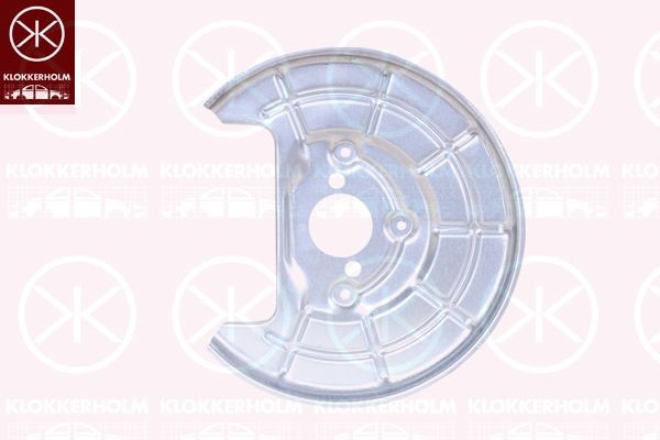 KLOKKERHOLM Έλασμα πιτσιλίσματος, δισκόπλακα 5025870 KLOKKERHOLM 5025870 Λαμαρινένιο προστατευτικό Lexus LBX γνήσια