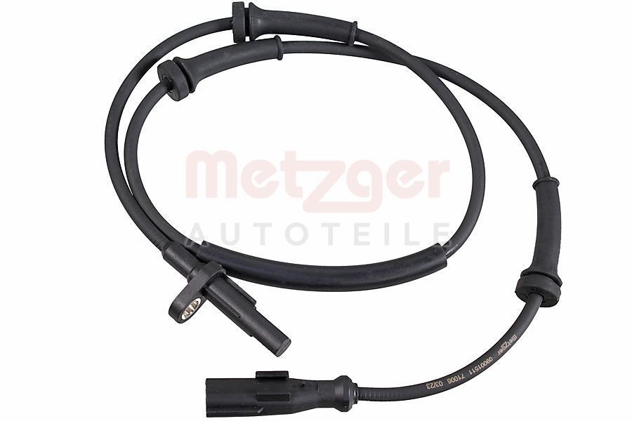 METZGER ABS-givare 09001511 09001511 METZGER sensor hjulvarvtal FIAT SEICENTO