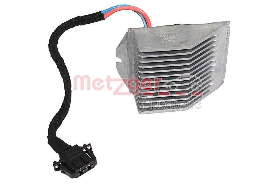 METZGER Regler, Innenraumgebläse 0917731 Vorwiderstand, Lüftung METZGER Toyota C-HR 0917731
