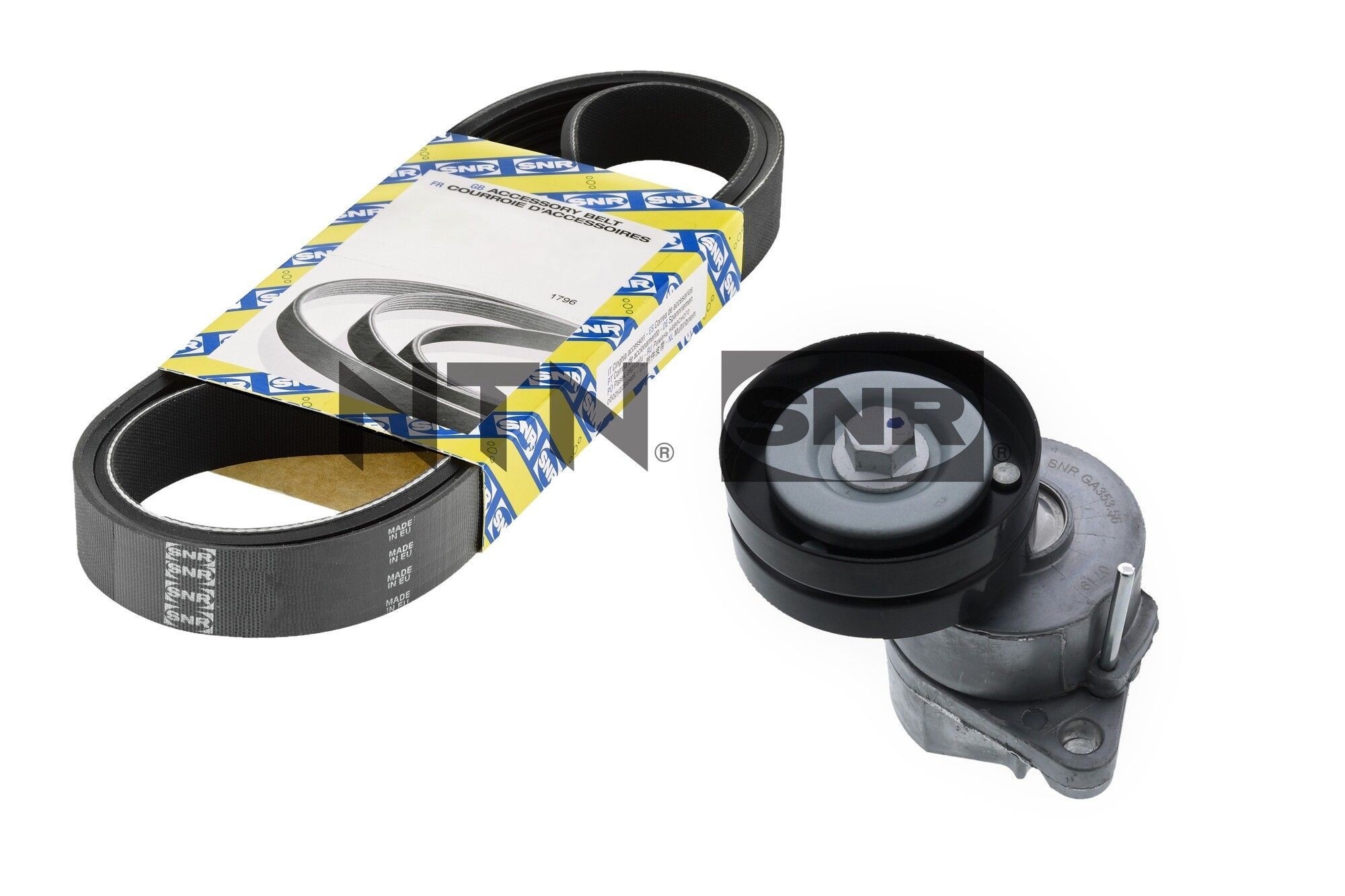 SNR Drivremssats KA853.13 Byta Flerspårsremssats Opel Vectra B CC kostnad SNR KA853.13