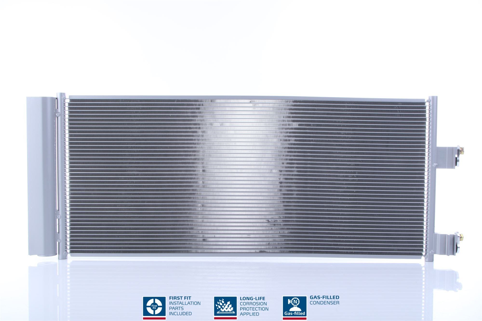 Air conditioning condenser NISSENS 941237 NISSENS 941237 2014 VAUXHALL ADAM ac condenser replacement