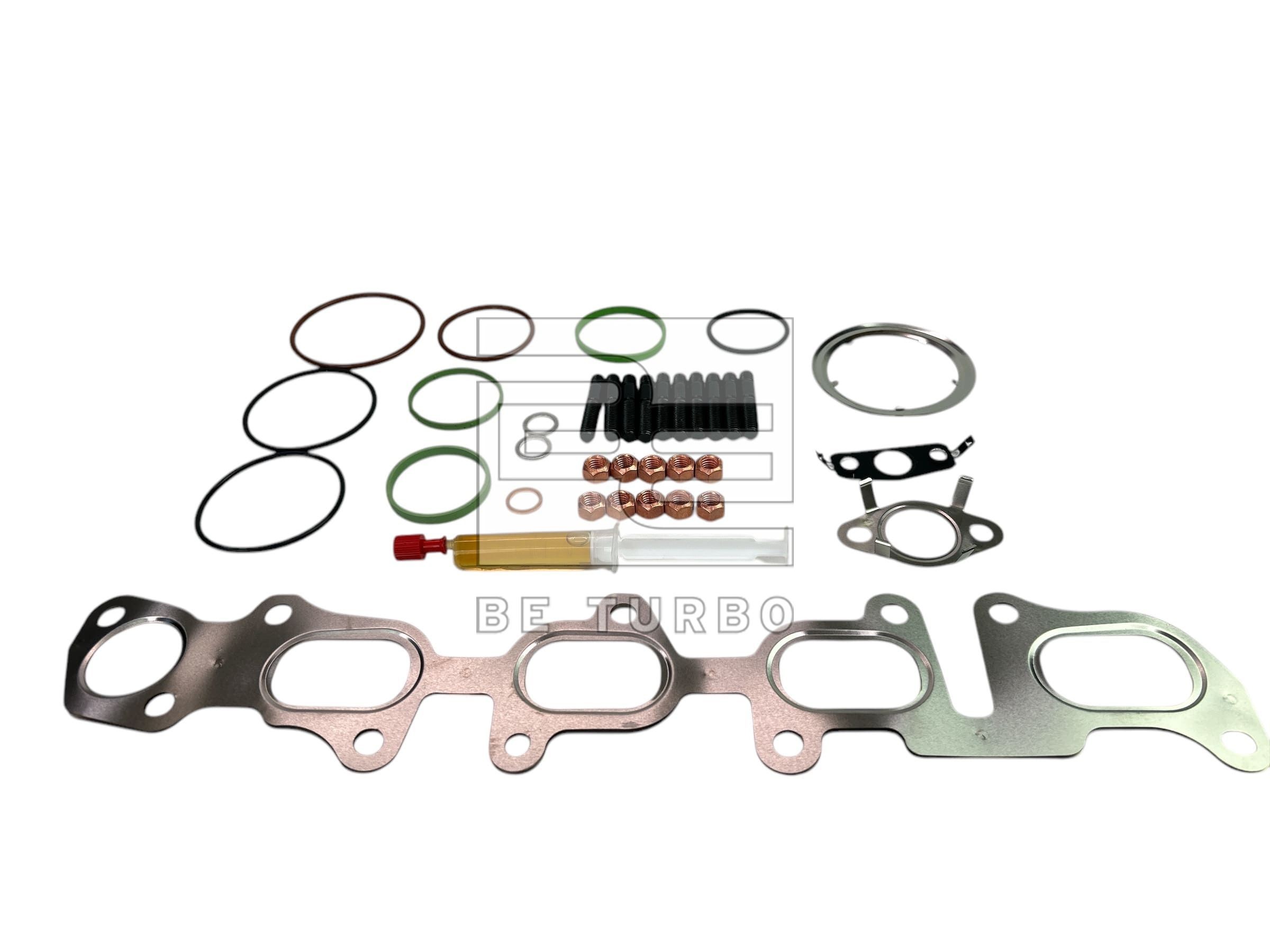 BE TURBO Turbocharger, montageset ABS892 Audi Q7 Montageset uitlaatsysteem BE TURBO ABS892