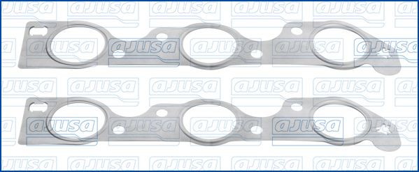 AJUSA Kit guarnizioni, Collettore gas scarico 77067700 AJUSA 77067700 Guarnizione collettore scarico Bonneville IX prezzo