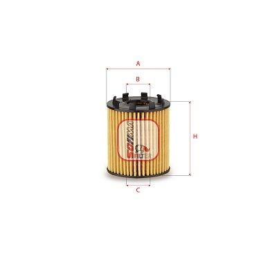 SOFIMA Oliefilter S 5258 PE Oliefilter SOFIMA 504 S 5258 PE goedkoop