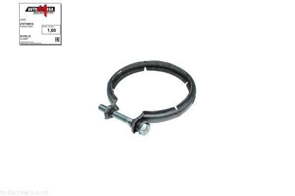 AUTOMEGA Fascetta scarico 274739810 274739810 costo Fascetta scarico AUTOMEGA OPEL MERIVA