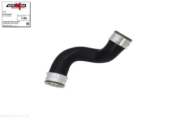 AUTOMEGA Hadica plniaceho vzduchu 274741010 Hadica plniaceho vzduchu AUTOMEGA Audi A3 274741010