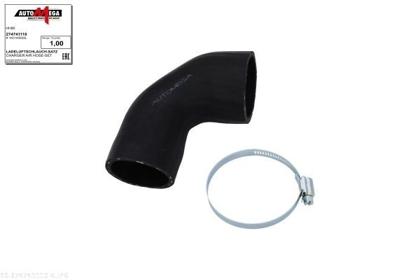 AUTOMEGA Tubo flexível do ar de sobrealimentação 274741110 Tubo turbinas AUTOMEGA Seat IBIZA 274741110