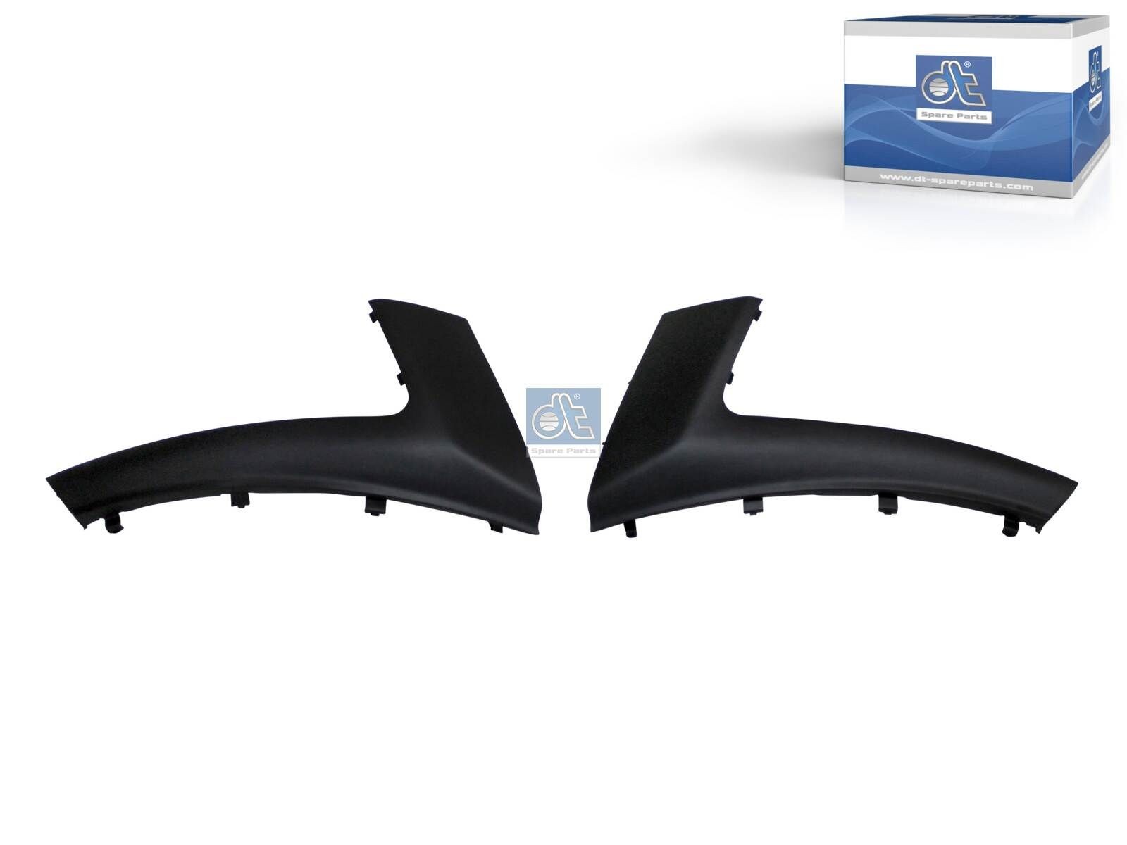 DT Spare Parts Pynte- / beskyttelseslist, frontkledning 12.82190 DT Spare Parts 12.82190 Beskyttelseslist Jumpy II MPV (VF7) originale pris