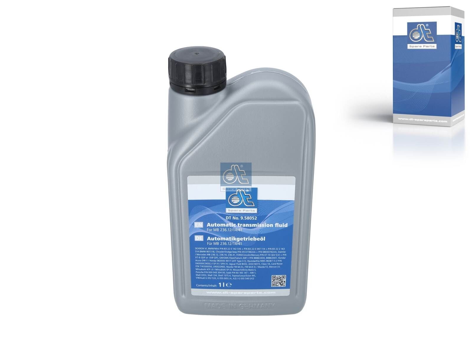 DT Spare Parts Automātiskās pārnesumkārbas eļļa 9.58052 9.58052 Transmisijas eļļa AUDI A4 DT Spare Parts