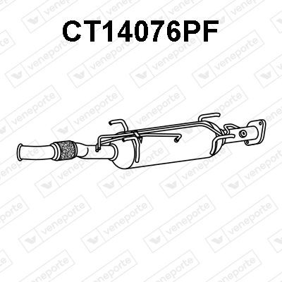 VENEPORTE SCR-katalysator CT14076PF CT14076PF VENEPORTE katalysator PEUGEOT 406