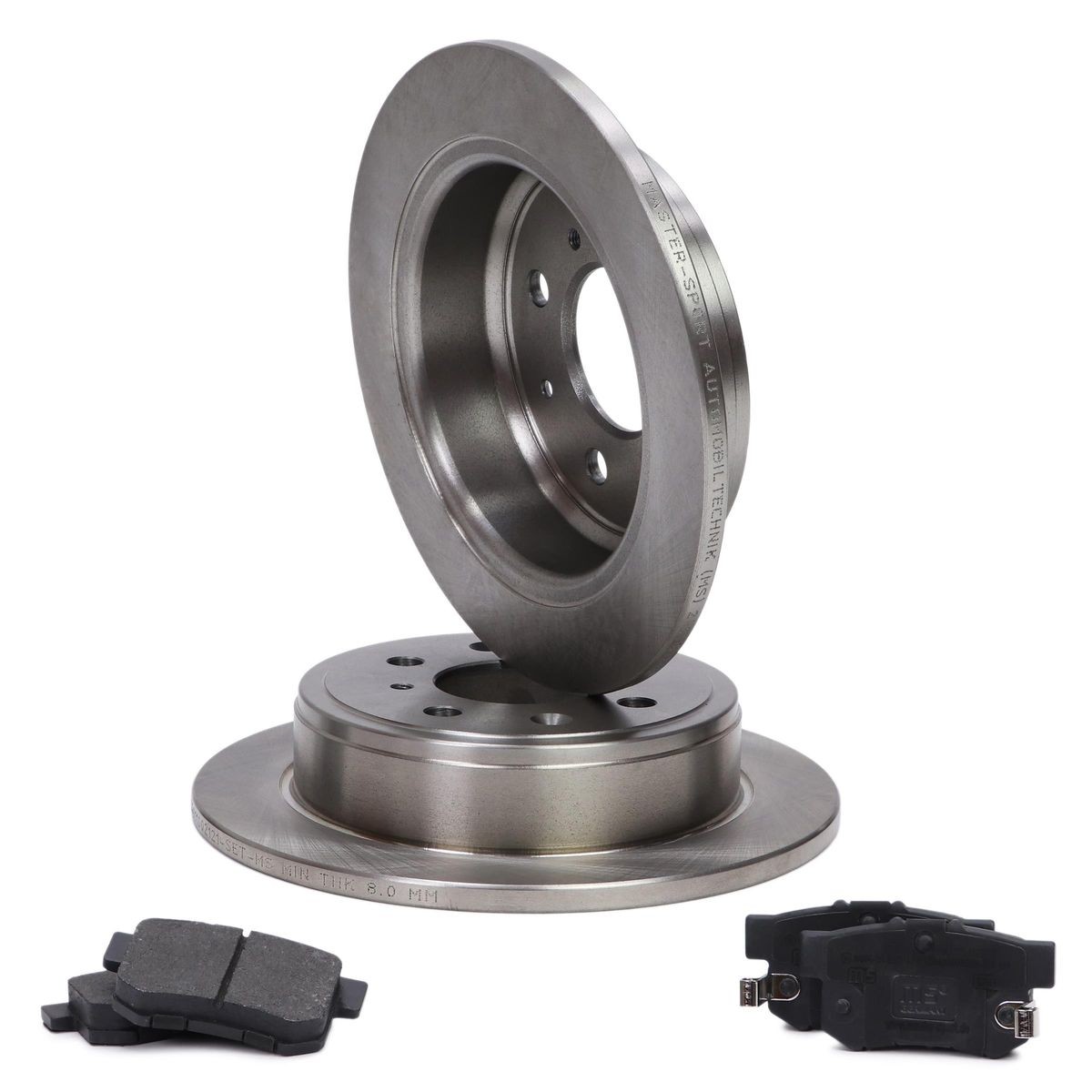 MASTER-SPORT Disques et plaquettes de freins 201002121 MASTER-SPORT 201002121 Kit de freins Honda Civic VI prix