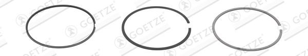 GOETZE ENGINE Zuigerveerset 08-449707-10 GOETZE ENGINE 08-449707-10 Zuigerveerset