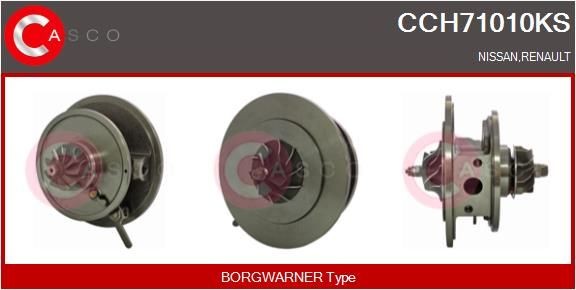 Turbo patroon CASCO CCH71010KS CASCO CCH71010KS Turbolader NISSAN QASHQAI 2006