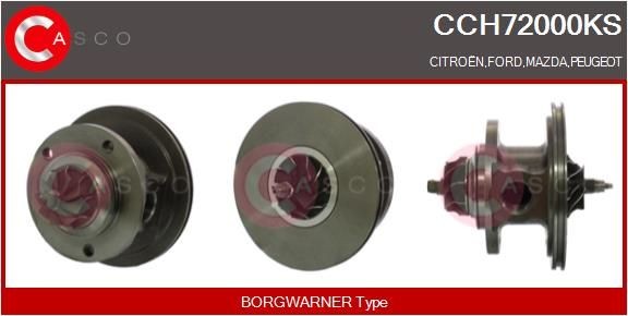 CASCO Turbo patroon CCH72000KS CASCO CCH72000KS Turbocompressor Citroen Nemo Van prijs