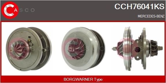 Coreassy turbina CASCO CCH76041KS CASCO CCH76041KS Turbocompressore MERCEDES-BENZ Classe A 2008