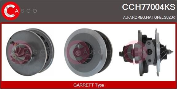 CASCO Κορμός, τούρμπο CCH77004KS CASCO CCH77004KS Turbo Fiat GRANDE PUNTO γνήσια