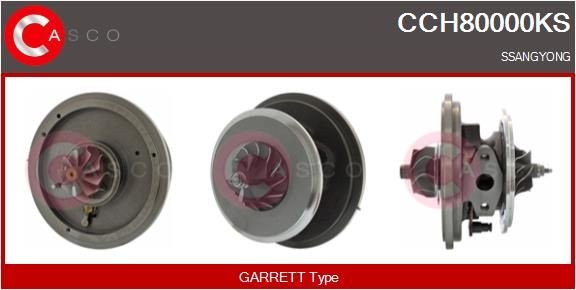 Rumpfgruppe Turbolader CASCO CCH80000KS SSANGYONG ACTYON 2005 Turbolader CASCO CCH80000KS