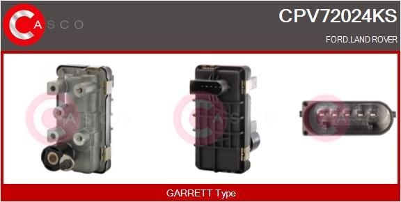 Turbodrukregelaar CASCO CPV72024KS CASCO CPV72024KS Drukomvormer turbolader LAND ROVER DEFENDER 2004