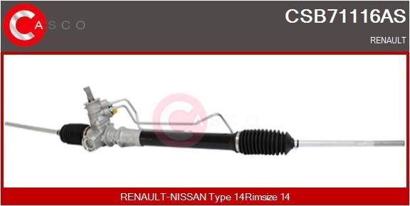 CASCO Lenkgetriebe CSB71116AS Renault LU1/2_ Zahnstangenlenkung CSB71116AS CASCO