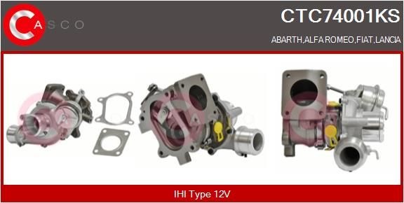 CASCO Turbolader CTC74001KS CASCO CTC74001KS Turbolader LEXUS IS Kosten